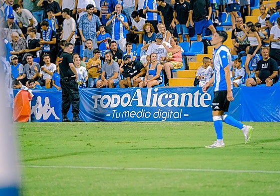 Imagen del Hércules-Ceuta de la primera jornada.