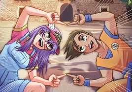 Cartel promocional de la Feria del Manga y Cultura Japonesa en La Vila.