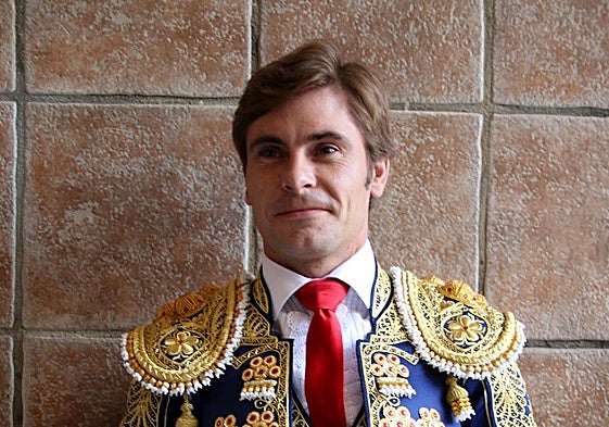 Alfredo Bernabéu, en el túnel de cuadrillas de la plaza de Alicante en la tarde del 4 de agosto de 2019.