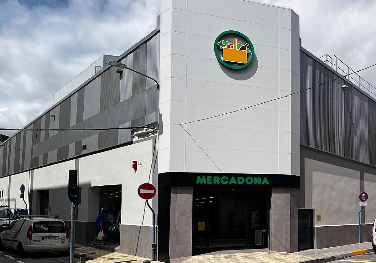 Tienda de Mercadona en la calle Alonso Cano, en el barrio del Garbinet.