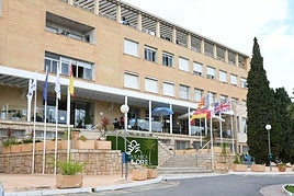 Imagen del centro de migrantes.