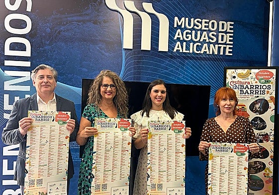 Presentación de la programación de Cultura en Barrios.