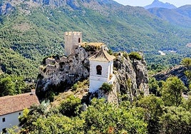 Imagen del Castell de Guadalest.