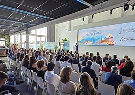 Presentación del programa Viaja +65 de la Generalitat.