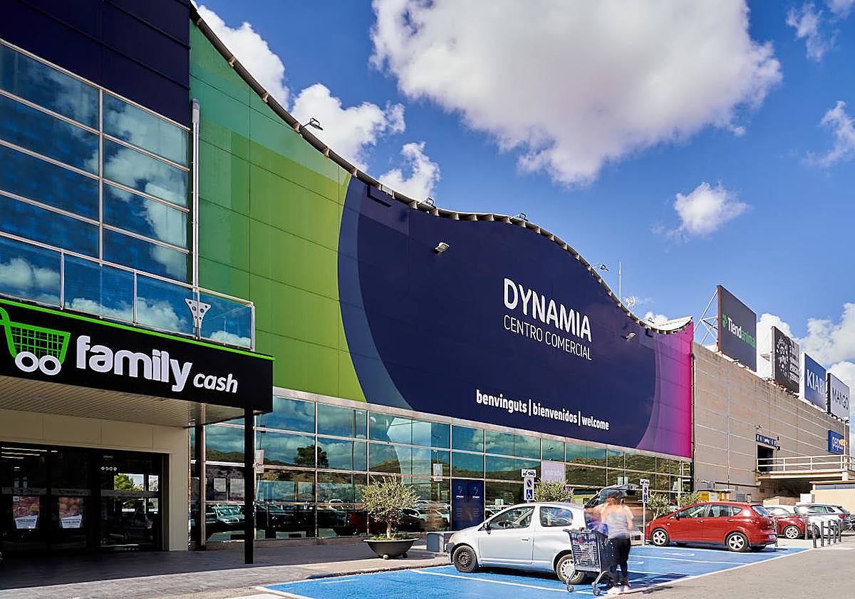 Vista del nuevo centro comercial.