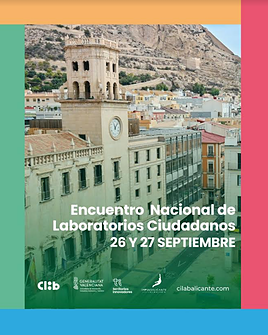 Alicante acoge el Encuentro Nacional de Laboratorios Ciudadanos los días 26 y 27 de septiembre