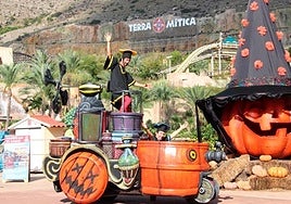 Halloween en Terra Mítica.