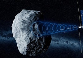 Cubesat Juventas explora con radar el asteroide Didymos.