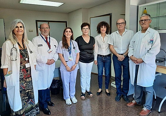 Integrantes de la Unidad de Hipertensión Pulmonar del Hospital General Universitario Doctor Balmis.