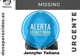 Encuentran a Jennyfer, la menor desaparecida hace 46 días en un municipio de Alicante.