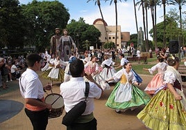 Celebración del 9 d'Octubre en Dénia.