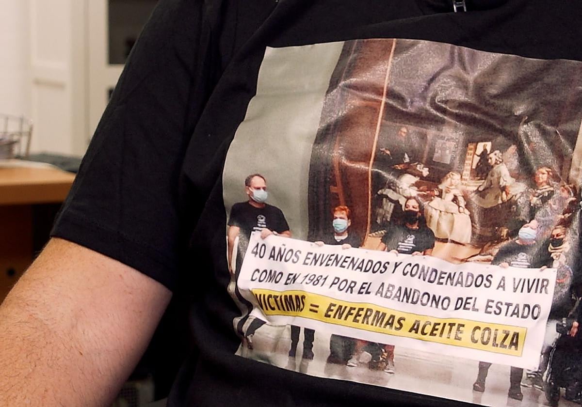 Afectado por la contaminación con aceite de colza.