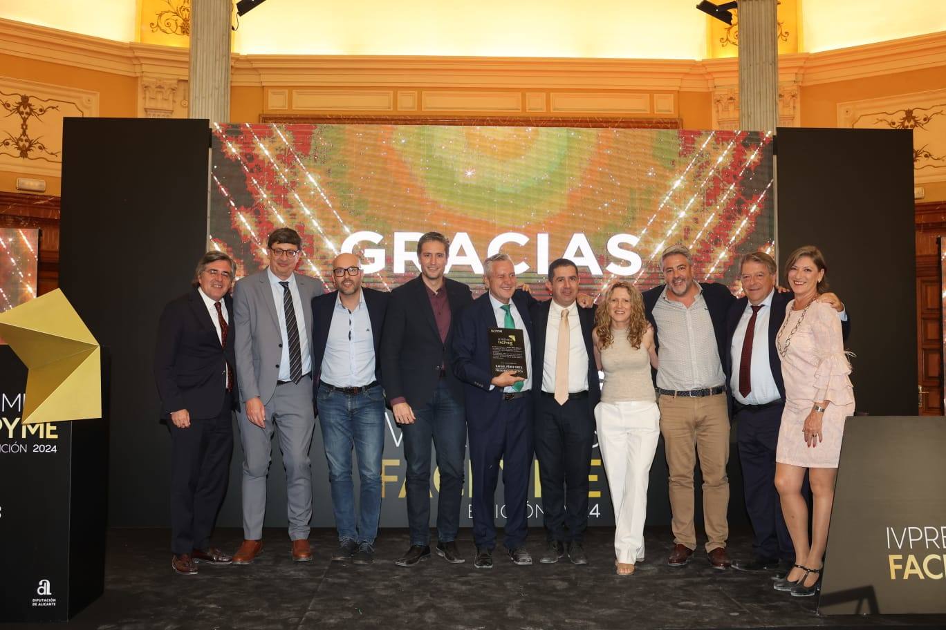 La IV Gala de Premios de Facpyme en imágenes