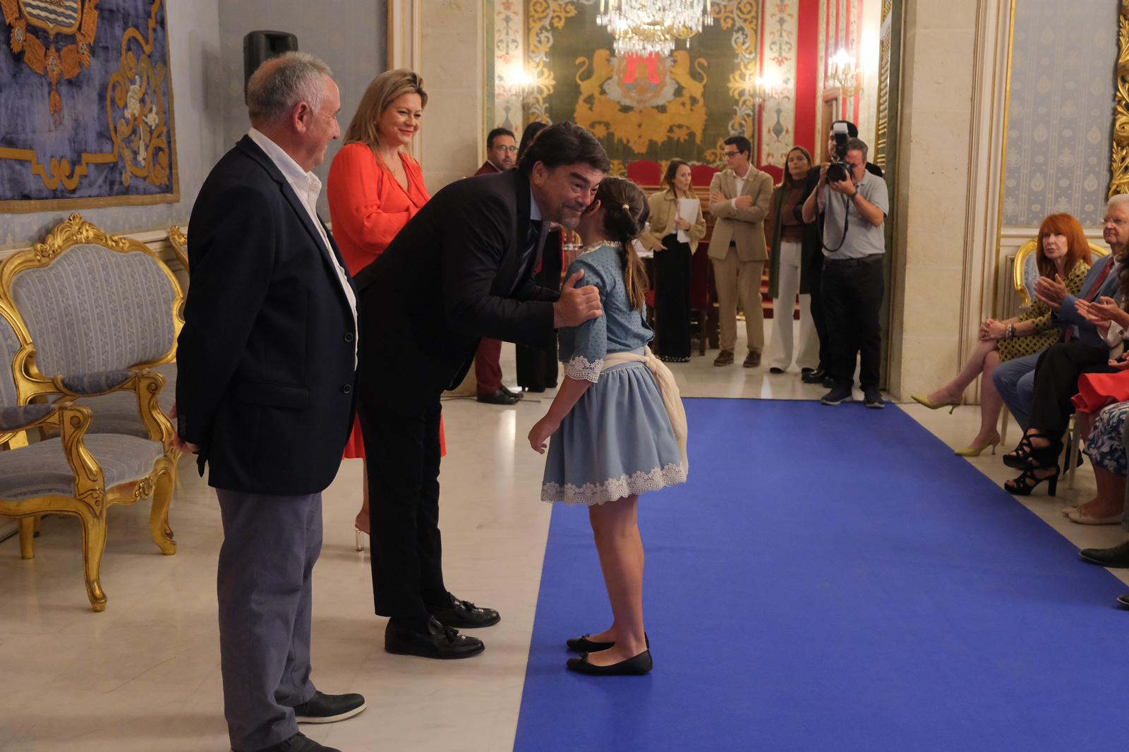 La recepción de las candidatas a reinas de la Fafba, en imágenes