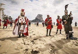 Imagen de archivo de las fiestas de Moros y Cristianos de Calp.