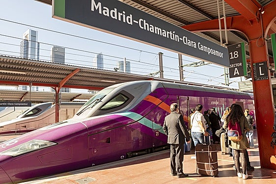 Estación de Chamartín.