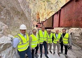 Visita al viaducto del Mascarat.