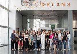 Equipo de la Unidad de Salud Mental del Departamento de Salud de Dénia.