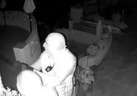 Uno de los robos captados por una cámara de seguridad