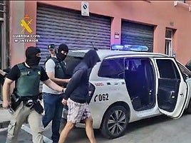 Detención de la Guardia Civil.