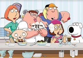 Personajes de 'Padre de familia'.