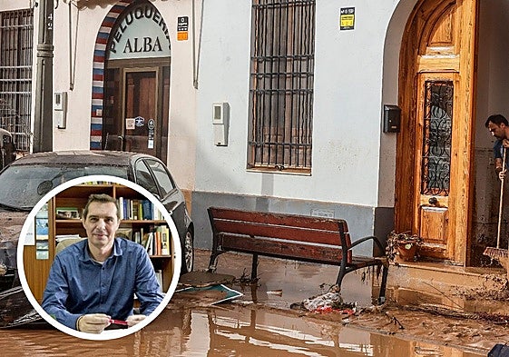 Vista del barrio de La Torre, en Valencia, afectado por las inundaciones.