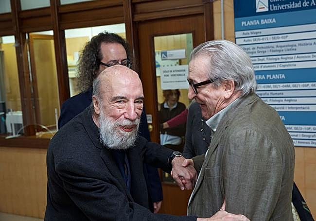 Zurita y Rovira este miércoles.