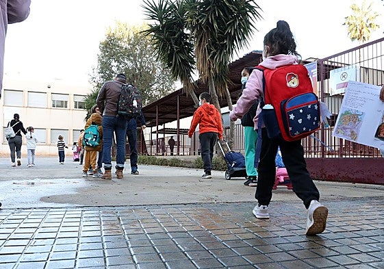 La actividad escolar se ha suspendido en algunos municipios de la Marina Alta.