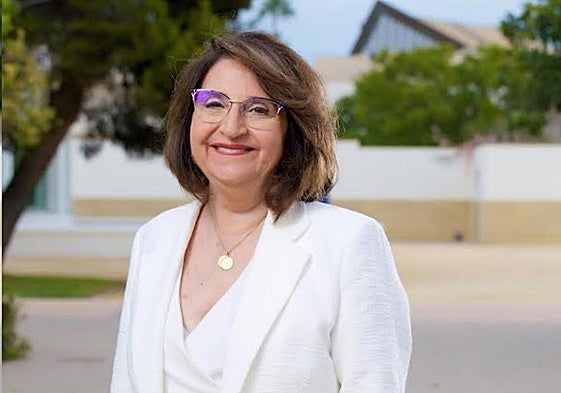 La candidata a rectora de la UA, Amparo Navarro.
