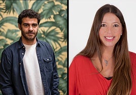 Rafa Segura y Natàlia Gisbert.