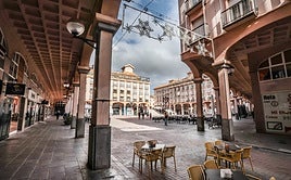 Plaza Mayor de Elda.