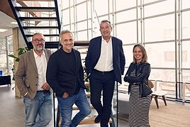 Inauguración de la nueva oficina.