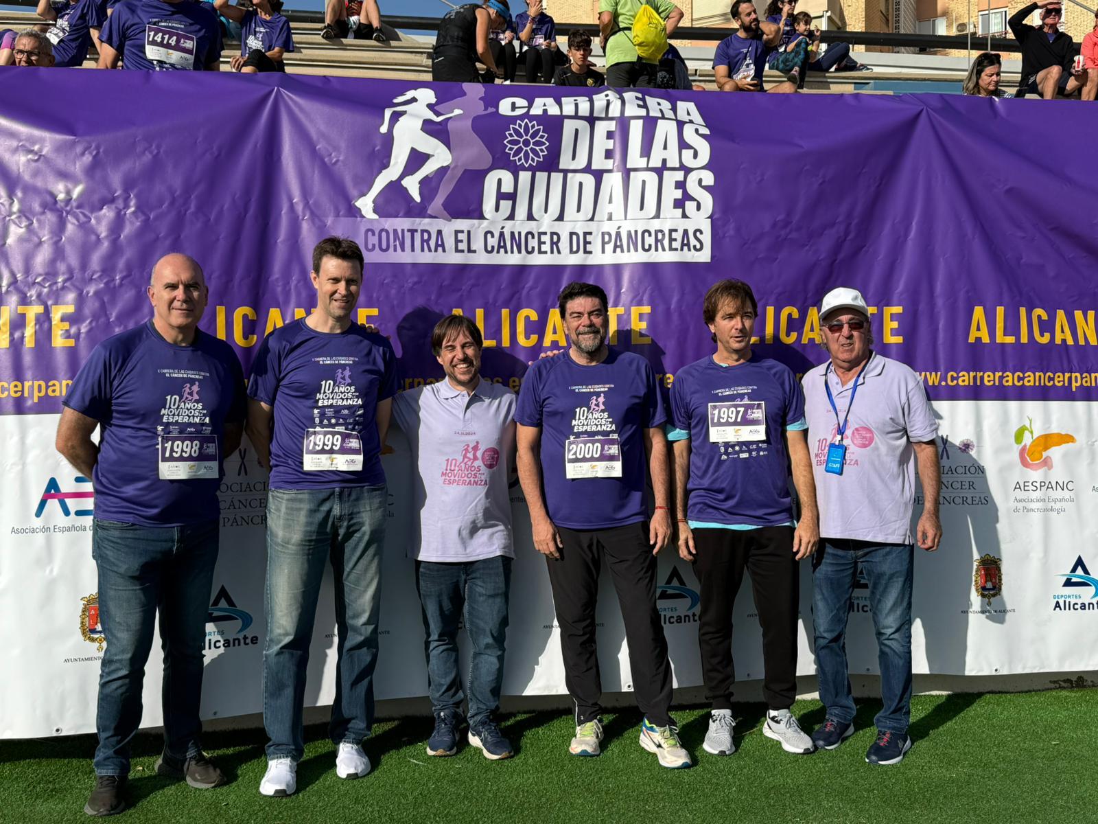 Representación municipal en la X Carrera de las Ciudades.