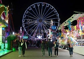 Feria de las últimas Navidades en Alicante.