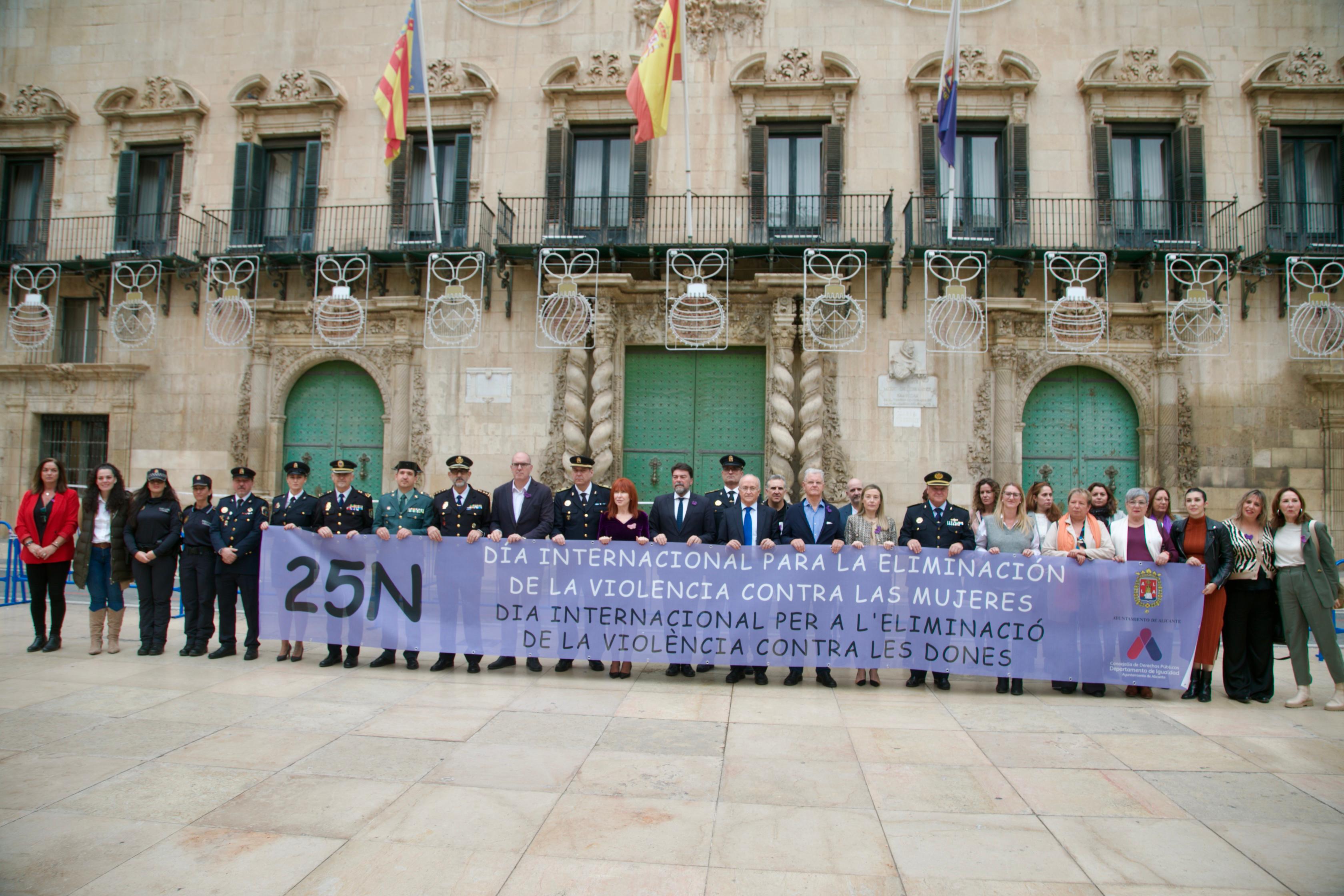 Alicante atiende 86 nuevos casos de violencia de género en 2024