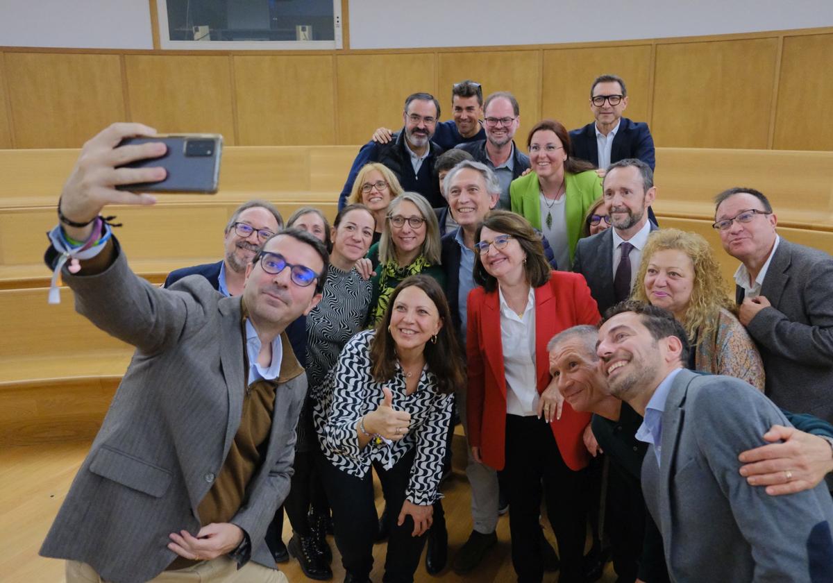 La victoria de Amparo Navarro y el escrutinio electoral, en imágenes