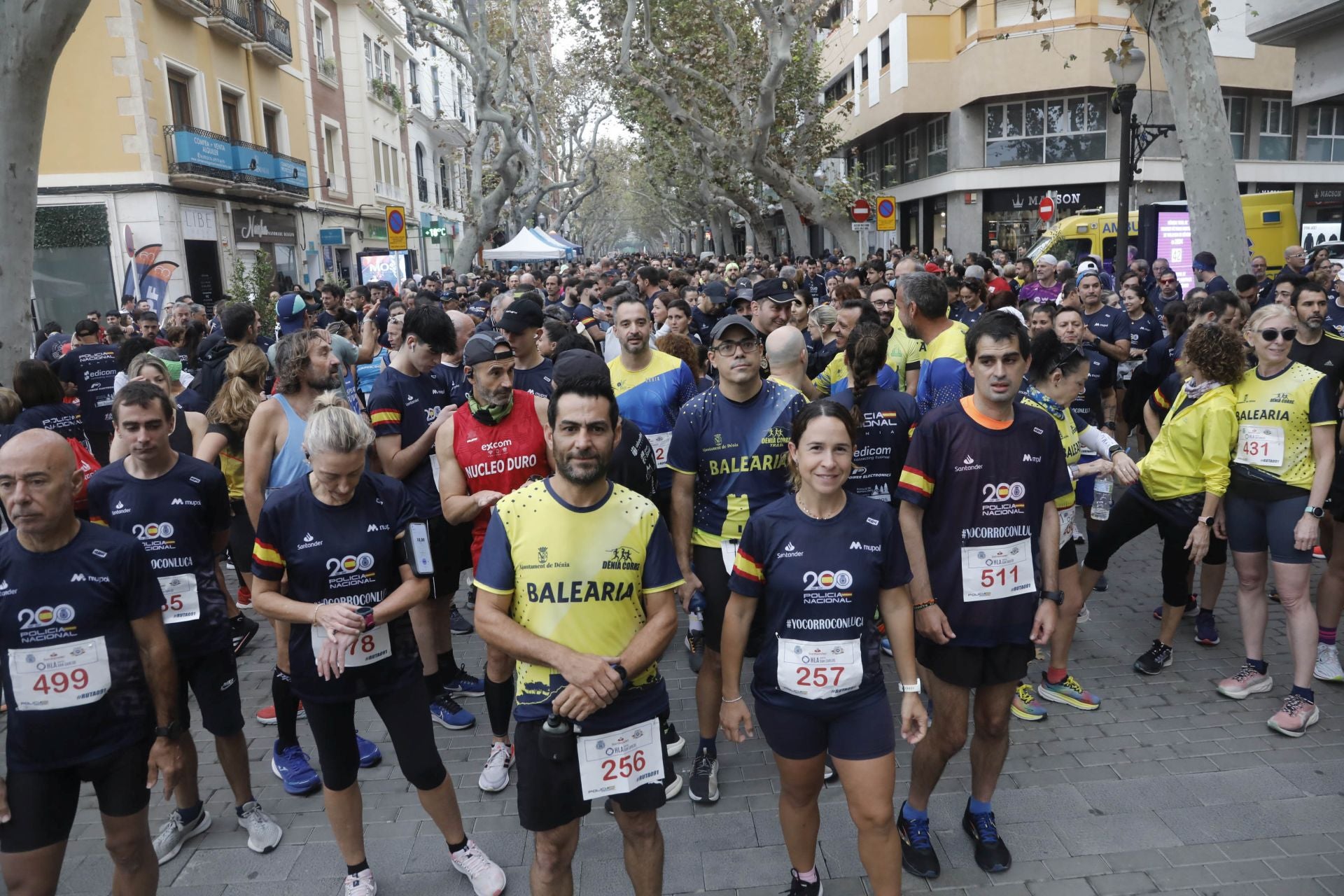 Búscate en la carrera solidaria &#039;Ruta 091&#039; organizada por la Policía Nacional de Dénia