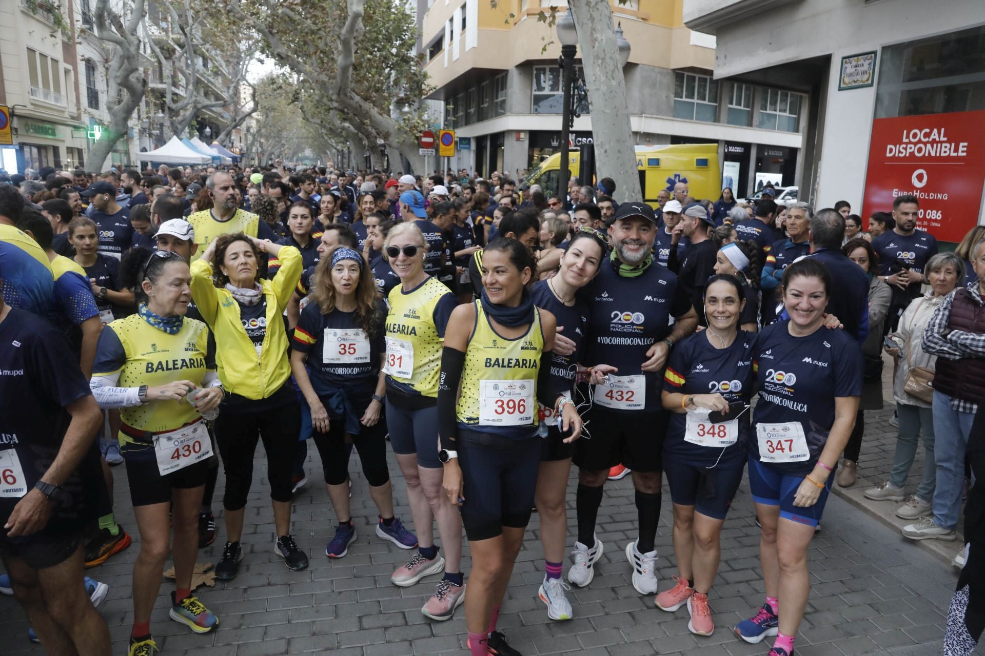 Búscate en la carrera solidaria &#039;Ruta 091&#039; organizada por la Policía Nacional de Dénia