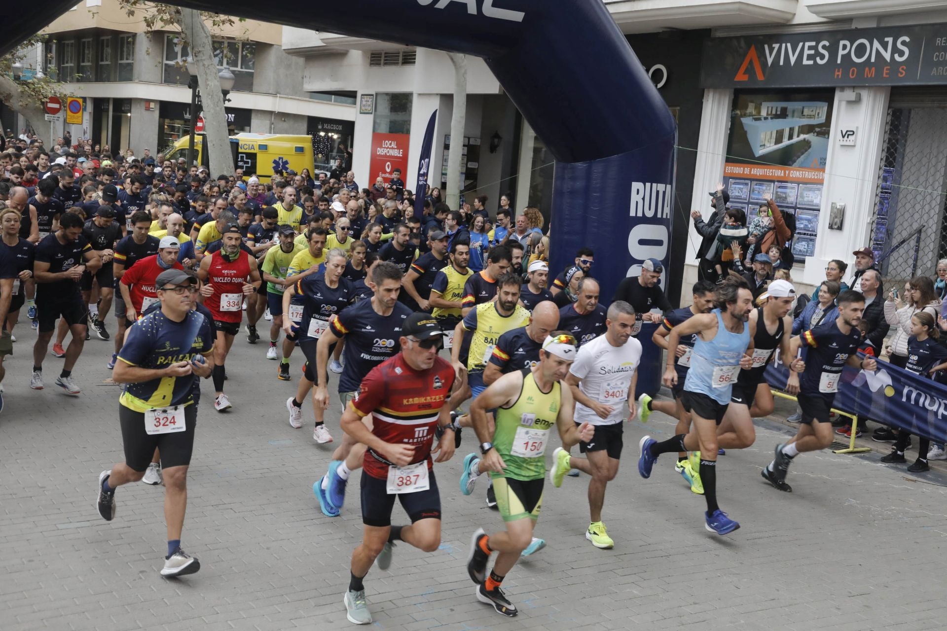 Búscate en la carrera solidaria &#039;Ruta 091&#039; organizada por la Policía Nacional de Dénia