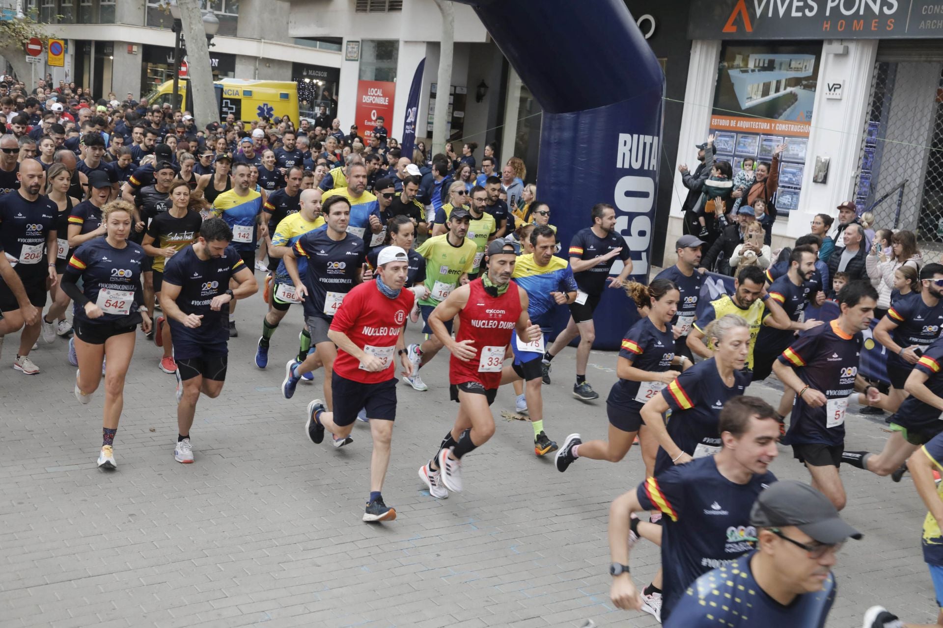 Búscate en la carrera solidaria &#039;Ruta 091&#039; organizada por la Policía Nacional de Dénia