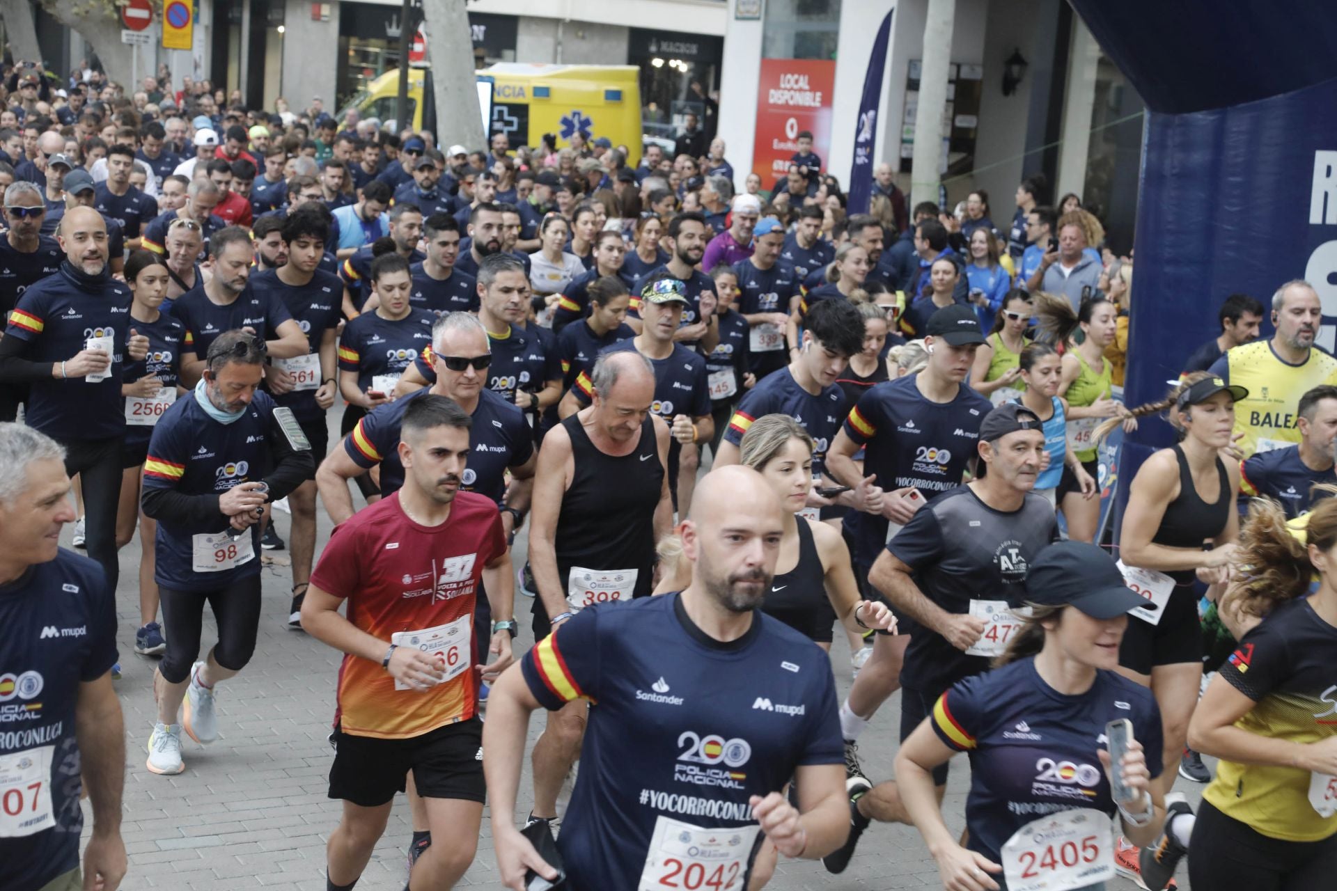 Búscate en la carrera solidaria &#039;Ruta 091&#039; organizada por la Policía Nacional de Dénia