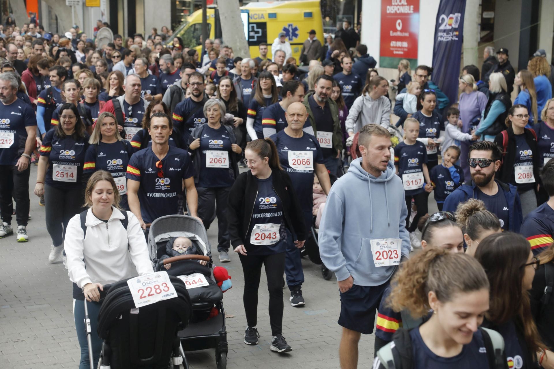 Búscate en la carrera solidaria &#039;Ruta 091&#039; organizada por la Policía Nacional de Dénia
