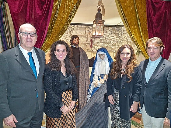 Inauguración del belén.