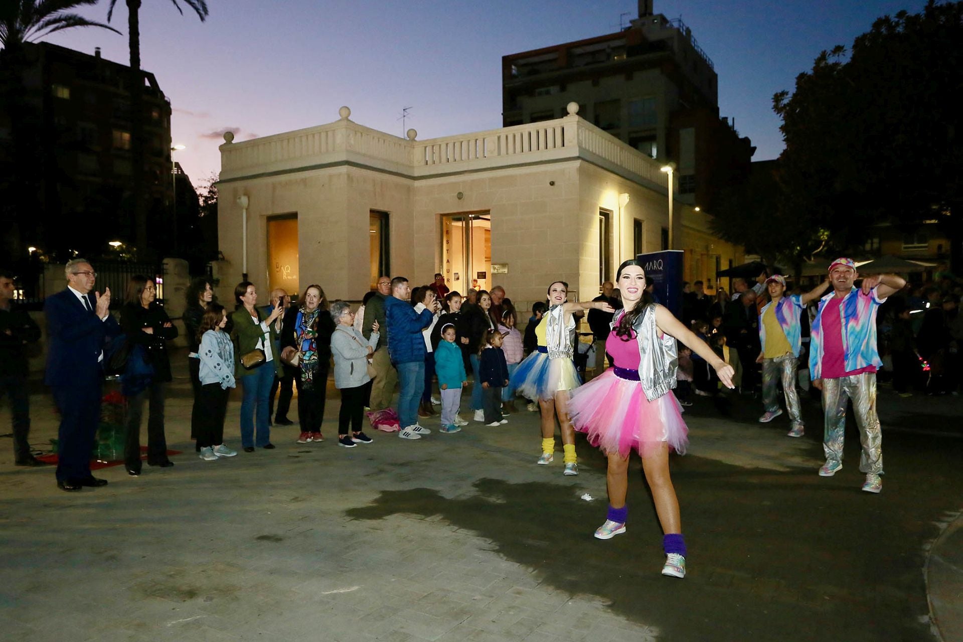 Encendido del Árbol de Navidad del Marq