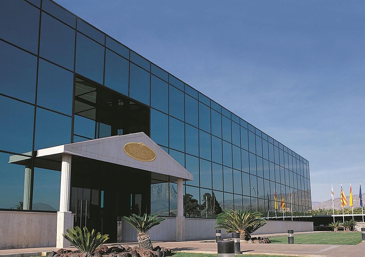 Fachada de Chocolates Valor.