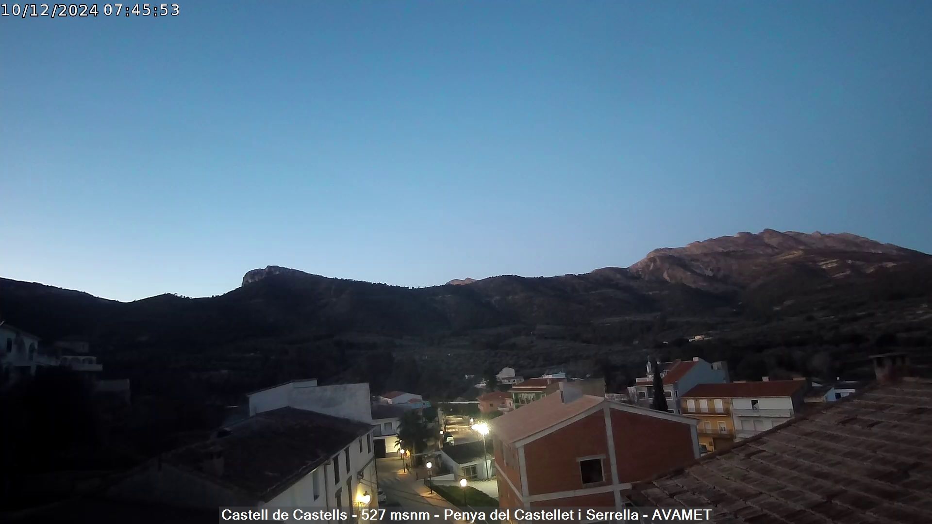 Temperaturas bajo cero y heladas mañaneras en el interior de la provincia