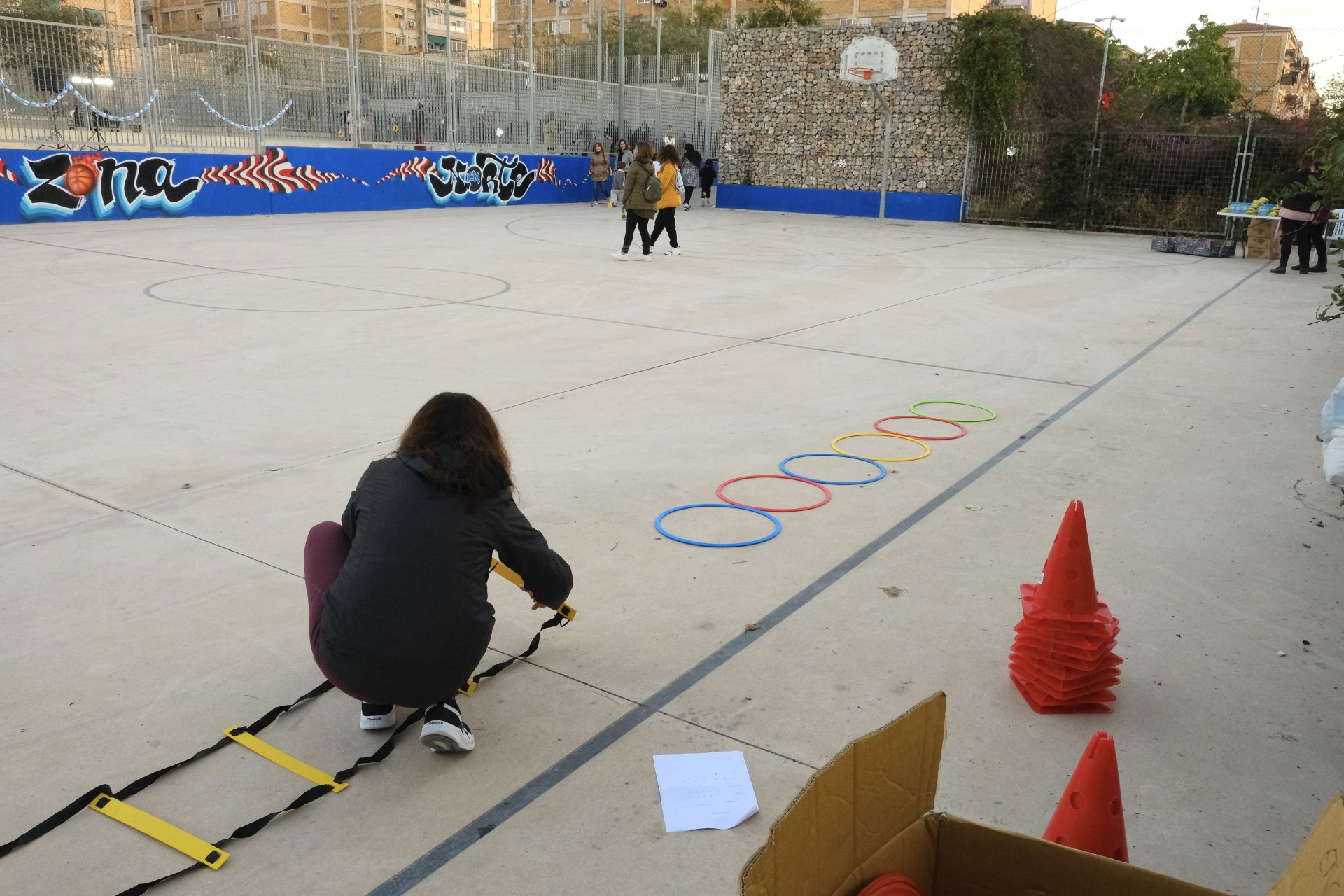 Jornada de juegos infantiles &#039;Pasos que conectan&#039; en Colonia Requena