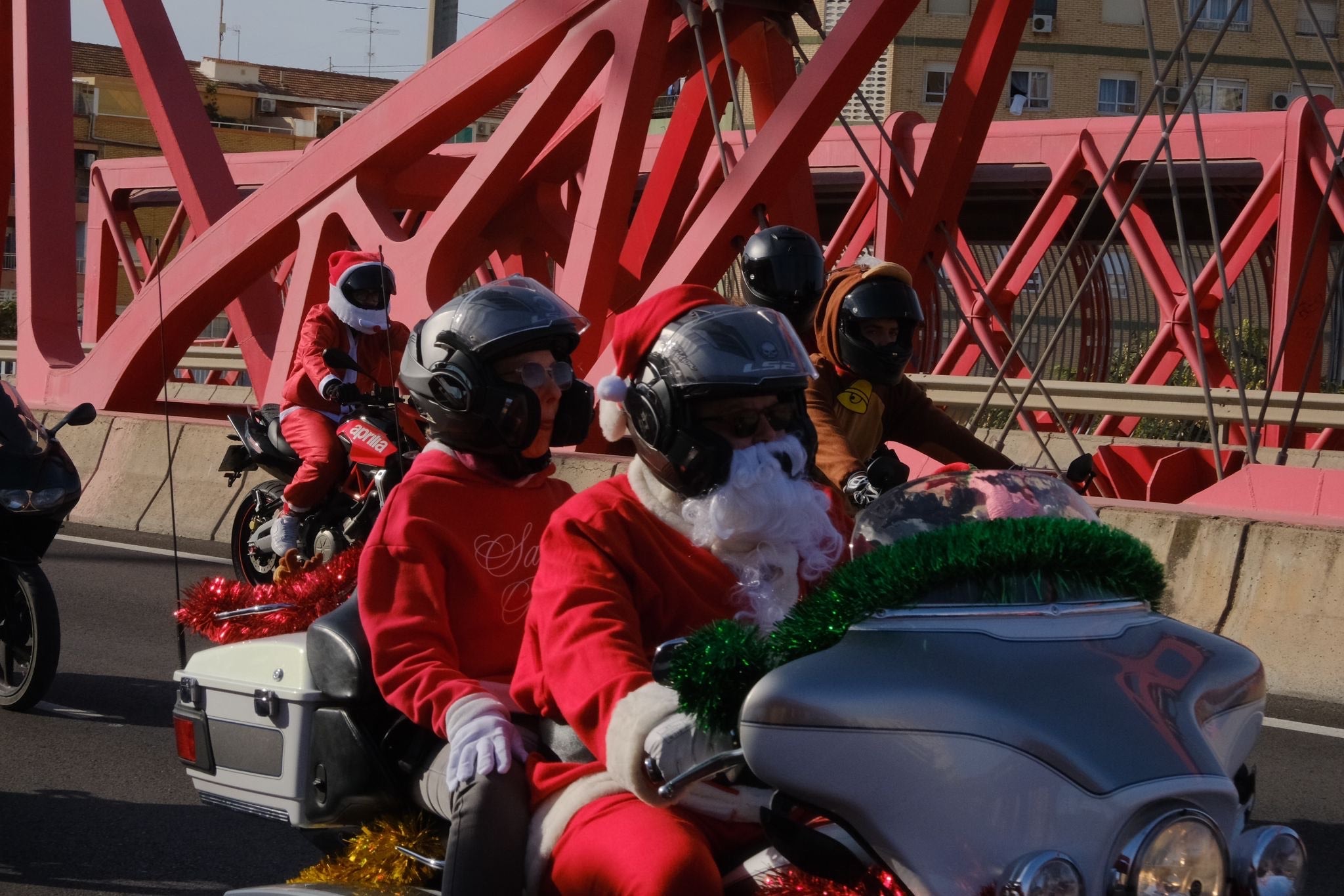 Las imágenes de la &#039;Papanoelada&#039; en Alicante