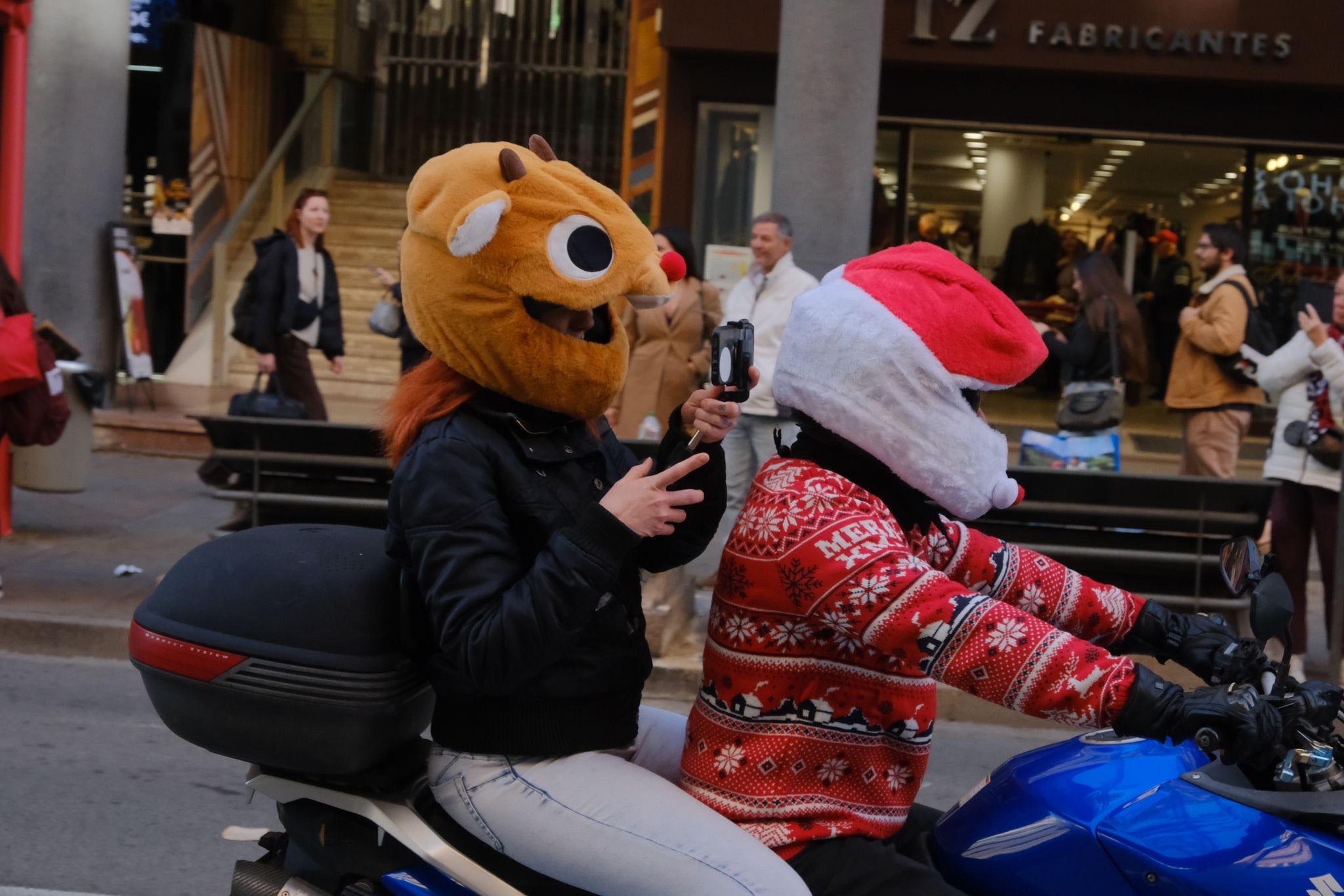 Las imágenes de la &#039;Papanoelada&#039; en Alicante