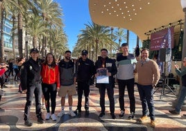 Navidad Fitness, celebrada este domingo en la Explanada de Alicante.
